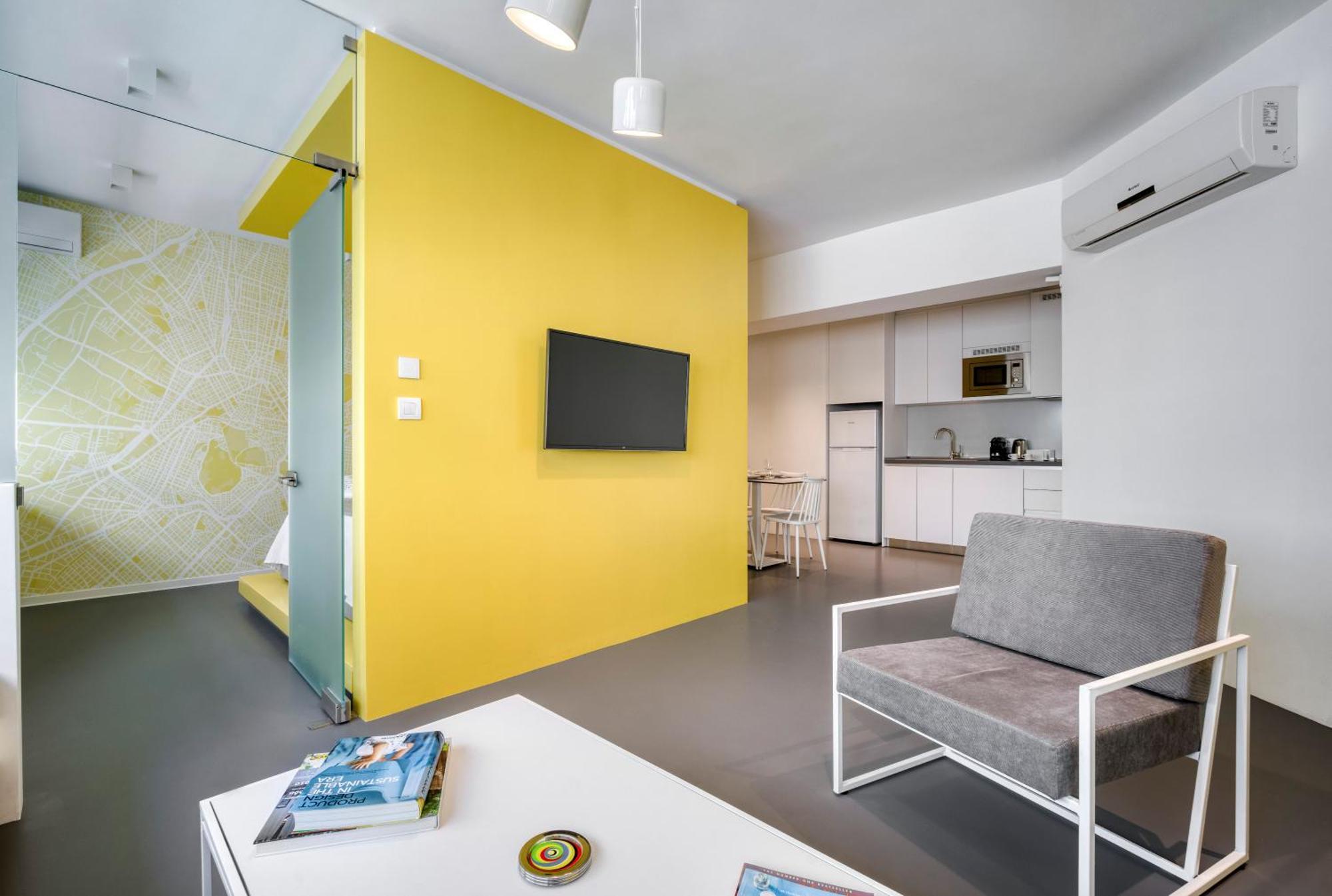 Athens Color Cube Apartment Room photo